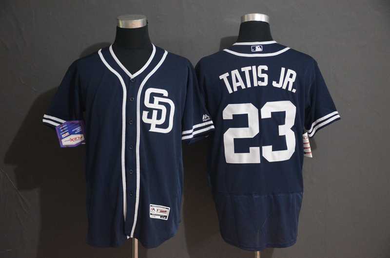 Padres 23 Fernando Tatis Jr. Navy Flexbase Jersey,We sell and wholesale Padres 23 Fernando Tatis Jr. Navy Flexbase Jersey on line form chian!
